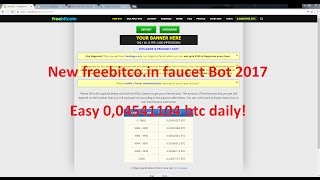 Bitcoin faucet bot - freebitco. In bot new2017 Bitcoin faucet bot - freebitco. In bot new2017