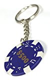 Bitcoin poker chip keychain (purple($500)) Bitcoin poker chip keychain (purple($500))