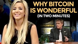 Why bitcoin is wonderful (in 2 minutes) - vanessa collette with mike maloney Why bitcoin is wonderful (in 2 minutes) - vanessa collette with mike maloney