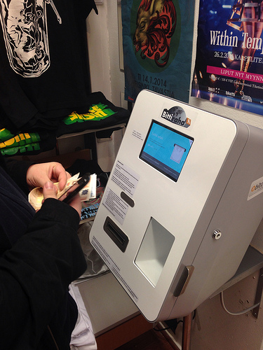 First bitcoin atm in europe! At levykauppa äx, helsinki Tags