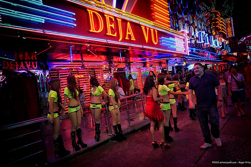 If you ignore them, the girls will reach out and try to grab your attention - or whatever they can get their hands on! Tags