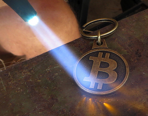 Acetylene torch plus bitcoin keychain experimentimg_7676a Tags