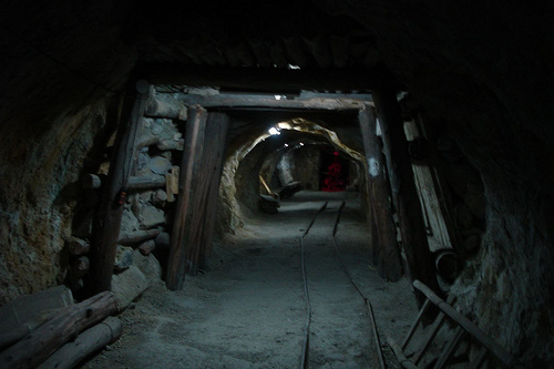 Mine tunnel Tags