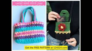 Crocheted purses Crocheted purses