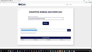 Sacoin(sac) how to swap Sacoin(sac) how to swap