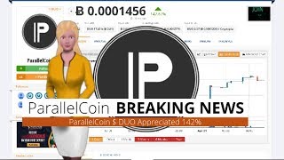 Cryptocurrency parallelcoin $duo appreciates 142% over the past day Cryptocurrency parallelcoin $duo appreciates 142% over the past day
