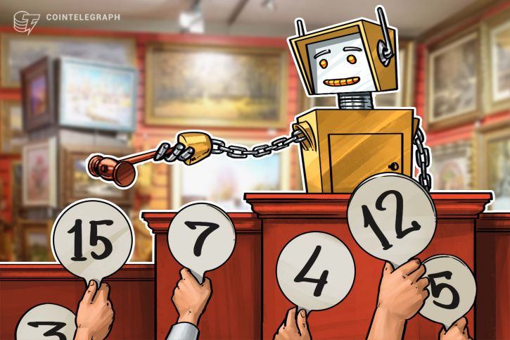 Andy warhol painting to be sold via blockchain in ‘world’s first’ crypto art auction Andy warhol painting to be sold via blockchain in ‘world’s first’ crypto art auction