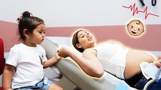 Elle hears her little sisters heartbeat for the first time!!! Elle hears her little sisters heartbeat for the first time!!!