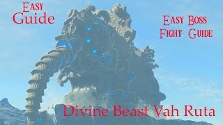 Easy zora's domain divine beast vah ruta guide & how to defeat waterblight ganon easily Easy zora's domain divine beast vah ruta guide & how to defeat waterblight ganon easily