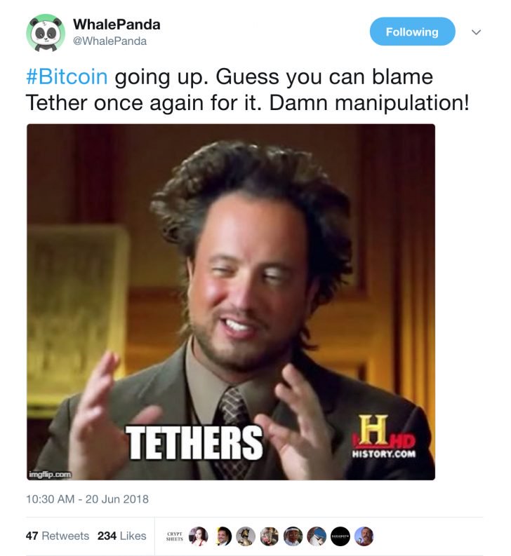 Crypto cries foul in wake of tether's dollar token report Crypto cries foul in wake of tether's dollar token report