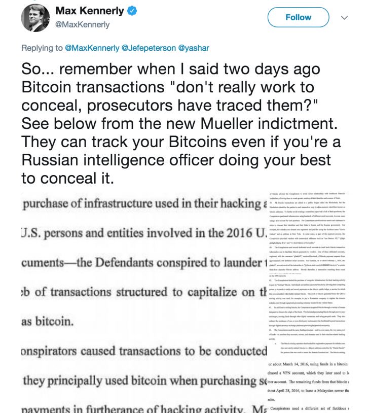 A us election probe implicated bitcoin – and the reaction was swift A us election probe implicated bitcoin – and the reaction was swift