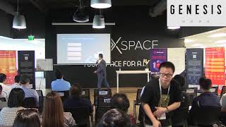 Meet up by the chairman of realchain foundation, david zhang, in the genesis c. A. T Meet up by the chairman of realchain foundation, david zhang, in the genesis c. A. T