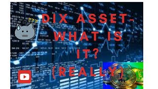 What is dix asset? Really- what is it? What is dix asset? Really- what is it?