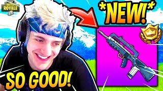 Ninja loves the *new* burst assault rifle! *overpowered* fortnite savage & funny moments Ninja loves the *new* burst assault rifle! *overpowered* fortnite savage & funny moments