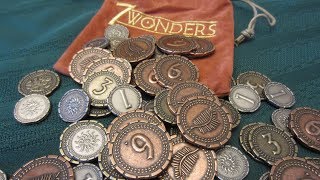 7 wonders - repos metal coin set review 7 wonders - repos metal coin set review