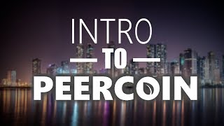 Intro to peercoin Intro to peercoin