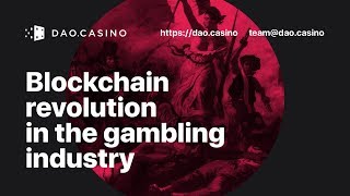 Dao. Casino presentation at rgc 2017 Dao. Casino presentation at rgc 2017