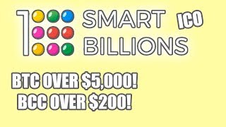 Smartbillions ico? | bitcoin over $5000 | bitconnect coin over $200?! Smartbillions ico? | bitcoin over $5000 | bitconnect coin over $200?!