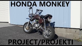 Honda monkey custom project Honda monkey custom project