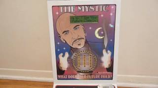 Vintage impulse coin op vending machine omar the mystic reader reader Vintage impulse coin op vending machine omar the mystic reader reader