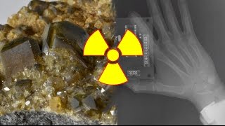 Radian barite / radio baryte, a naturally radioactive radium mineral! Radian barite / radio baryte, a naturally radioactive radium mineral!