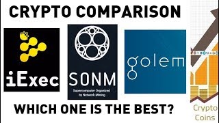 Crypto comparison: cloud computing - iexec (rlc) vs sonm (snm) vs golem (gnt) Crypto comparison: cloud computing - iexec (rlc) vs sonm (snm) vs golem (gnt)