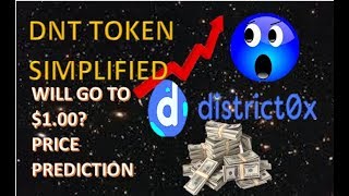 Dnt token simplified, district0x review and price prediction Dnt token simplified, district0x review and price prediction