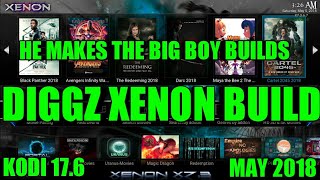Diggz xenon build v7. 3. 6. 7 for kodi 17. 6 from the chef diggz wizard (may 2018) Diggz xenon build v7. 3. 6. 7 for kodi 17. 6 from the chef diggz wizard (may 2018)