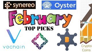 Top 5 cryptocurrency picks for february - bounty0x, vechain, lamden, synereo, oyster Top 5 cryptocurrency picks for february - bounty0x, vechain, lamden, synereo, oyster