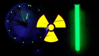 Radioluminescence / scintillations from h-3 (tritium) vs. Radium (ra-226) - highly radioactive! Radioluminescence / scintillations from h-3 (tritium) vs. Radium (ra-226) - highly radioactive!