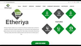 Etheriya ico decentralized marketplace for auctions Etheriya ico decentralized marketplace for auctions