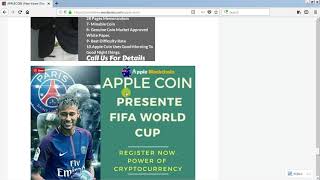 Apple coin full reality with payment proof | free registration part 2 Apple coin full reality with payment proof | free registration part 2