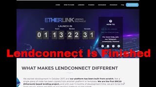 Lendconnect dead? Welcome etherlink Lendconnect dead? Welcome etherlink