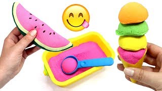 Kinetic sand ice cream making learn fruits with toys kinetic sand videos for kids Kinetic sand ice cream making learn fruits with toys kinetic sand videos for kids