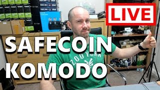 Safecoin attack by komodo team - live stream Safecoin attack by komodo team - live stream