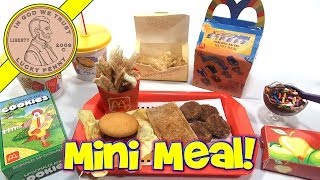 Mcdonald's mini happy meal - complete toy food maker Mcdonald's mini happy meal - complete toy food maker
