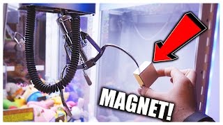 Can you hack a claw machine with a magnet? | arcade hacks Can you hack a claw machine with a magnet? | arcade hacks