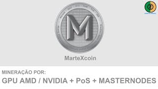🔴 mineração martexcoin (mxt) gpu amd & nvidia - algoritmo x13 + pos + masternodes compartilhado 🔴 mineração martexcoin (mxt) gpu amd & nvidia - algoritmo x13 + pos + masternodes compartilhado