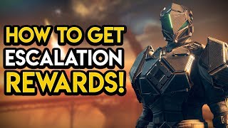 Destiny 2 - how to get escalation protocol armor, weapons and vanity items! Destiny 2 - how to get escalation protocol armor, weapons and vanity items!