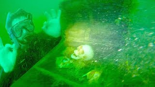 We found a real sunken treasure chest! Epic hunt for pirate gold pieces of eight! We found a real sunken treasure chest! Epic hunt for pirate gold pieces of eight!