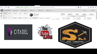 Live bitcedi (bxc) - rebranded as citadel platform (ctl) - awesome pump 124% live - wow Live bitcedi (bxc) - rebranded as citadel platform (ctl) - awesome pump 124% live - wow