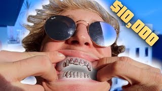 I bought myself $10,000 custom diamond grillz! I bought myself $10,000 custom diamond grillz!