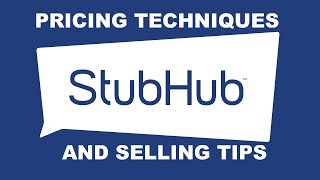 Stubhub & ticketmaster: 5 pricing techniques and tips for selling tickets. Watch the presale! Stubhub & ticketmaster: 5 pricing techniques and tips for selling tickets. Watch the presale!
