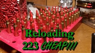 How i'm reloading 223 for $. 10 per round | countryboyprepper How i'm reloading 223 for $. 10 per round | countryboyprepper