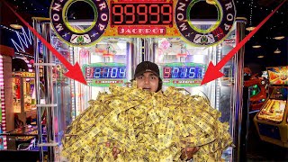 I won the biggest monster jackpot at the arcade! (100% jackpot win rate) I won the biggest monster jackpot at the arcade! (100% jackpot win rate)