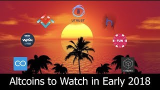 Under valued altcoins to watch in early 2018 Under valued altcoins to watch in early 2018