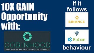 10x cobinhood exchange coin opportunity vs. Binance (bnb) and kucoin shares (kcs) 10x cobinhood exchange coin opportunity vs. Binance (bnb) and kucoin shares (kcs)