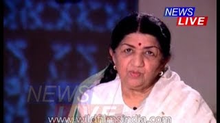 Lata mangeskar on vajpayee as a statesman, poet & orator Lata mangeskar on vajpayee as a statesman, poet & orator