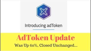 Adtoken was up 60% today but close unchanged. Also, highest volume ever... Adtoken was up 60% today but close unchanged. Also, highest volume ever...