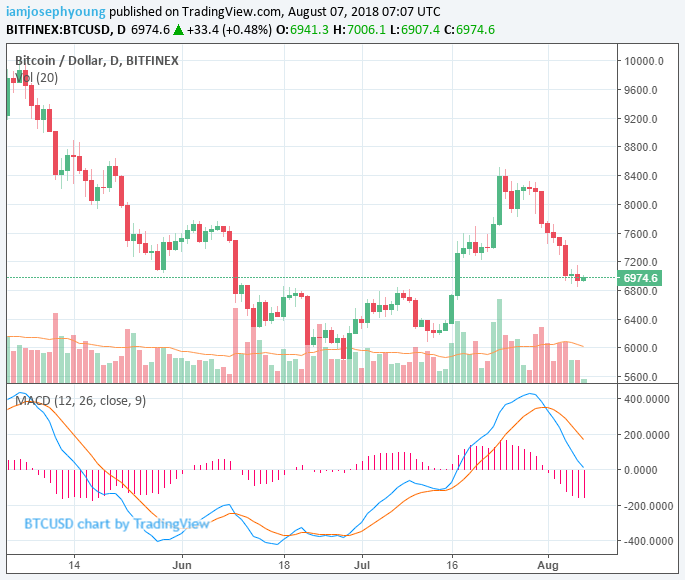 Bitcoin suffers, ripple drops 5% as crypto market continues downward trend Bitcoin suffers, ripple drops 5% as crypto market continues downward trend